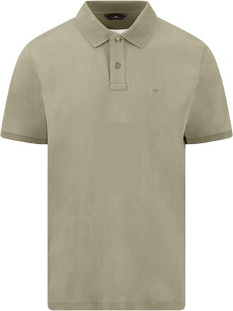 Fynch-Hatton Poloshirt FYNCH-HATTON, Herren, Gr. 4XL, pistachio, Web, Obermaterial: 100% Baumwolle, unifarben, regular fit normal, ohne Ausschnitt, Shirts Poloshir