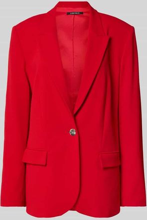 Swing Blazer mit Reverskragen in Rot, Größe 36