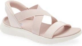 Skechers Swift-Fit Go Walk Flex Glimmer Up Sandal in Rose at Nordstrom Rack, Size 12