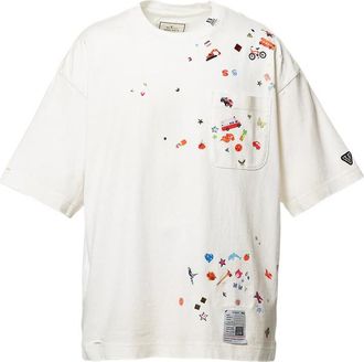 Miharayasuhiro Sticker-print T-shirt