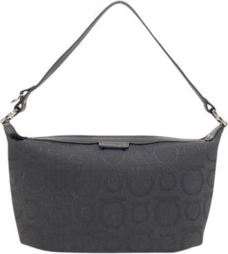 Ferragamo Pre-owned Gancini Handbag - Dames - Vintage Schoudertas - Zwart - ONE Size - Vintage