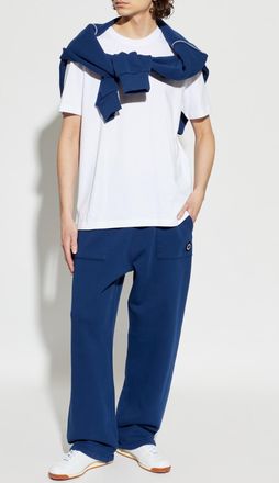 Iceberg T-shirt With Embroidered Logo, Mens, White