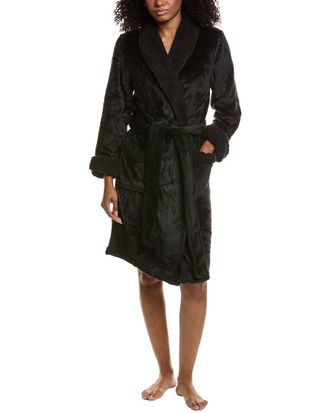Natori Plush Sherpa Short Robe