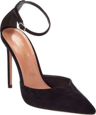 Aquazzura Alex 105 Suede Pump