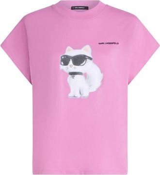 Karl Lagerfeld Mujer, Camisetas, Rosa, Talla: M