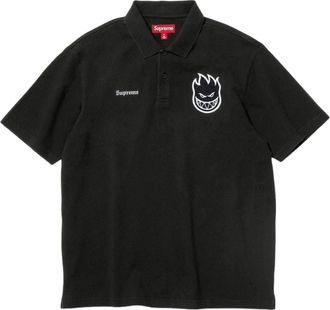 SUPREME x Spitfire SS26 Polo Black SUP-SS26-339-BLK