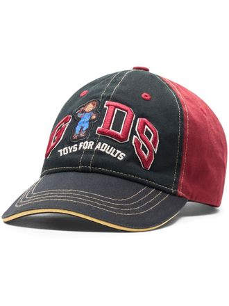 GCDS Cappello da baseball Chunky Lounge - Nero