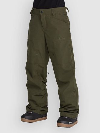 Volcom Pollock Baggy Hose gr&uuml;n