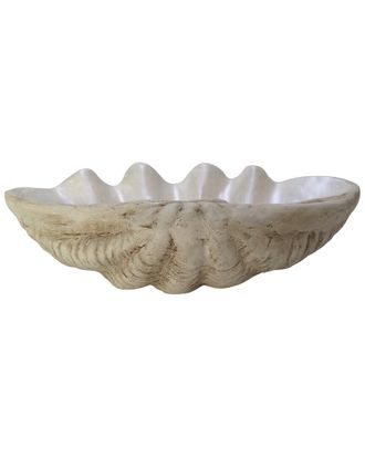 Sagebrook Home 16In Pearlized Shell Bowl
