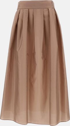 Max Mara Gonna Effetto In Taffet&agrave;