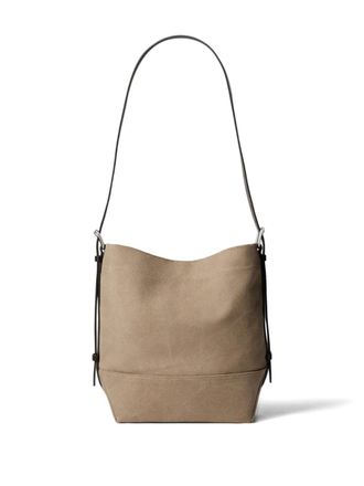 Christophe Lemaire small belted tote bag - Neutrals