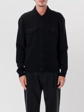 Tom Ford wool cashmere regular fit ribbed cuff jumper