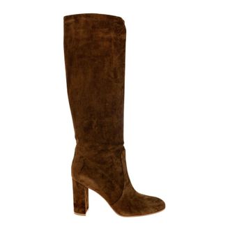 Gianvito Rossi Dames, Schoenen, Bruin, Maat: 41 EU Leer