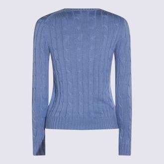 Polo Ralph Lauren Womens Sweaters Light Blue _100 % Co