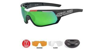 Salice 016 ITA RWP Polarized 071 CL RWRAD Mens Sunglasses Black Size 134