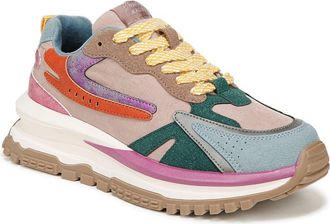 Blowfish Leo Sneaker in Mauve/Whiskey Microsuede at Nordstrom Rack, Size 8