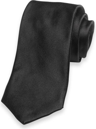 Paul Fredrick Solid Woven Silk Tie