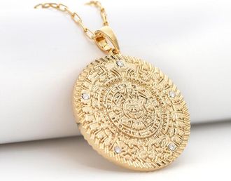 Rivka Friedman 18K Plated Cz Necklace