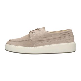 Nubikk Jiro Yacht Loafers - Heren - Schoenen - Beige - Maat: 41 EU Leer