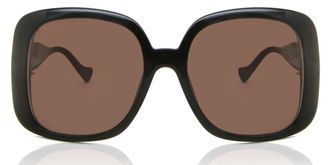 Gucci GG1029SA Asian Fit 005 Womens Sunglasses Black Size 57