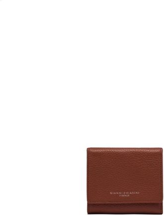 Gianni Chiarini Piccolo Portemonnee - Dames - Portefeuilles - Bruin - ONE Size - Leer - Accessoires