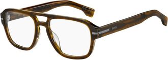 HUGO BOSS 1854/G Optisch Montuur - Heren - Brillen - Bruin - 53 MM - Accessoires