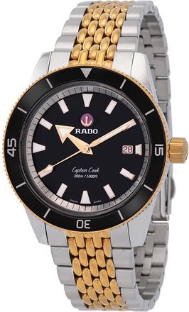 Rado Captain Cook Automatic Black Dial Mens Watch R32137153