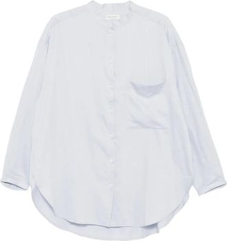 Marc O'Polo long-sleeve cotton shirt - women - Cotton - 44 - Blue