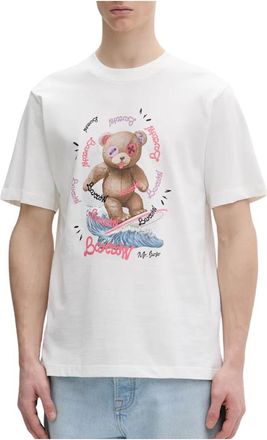 Barrow Jersey T-Shirt - Heren - T-shirts - Wit - S - Katoen - Tops