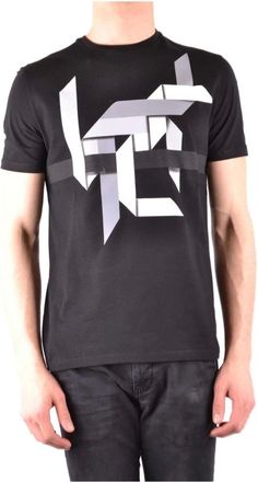 Neil Barrett Heren, Tops, Zwart, Maat: XS Katoen