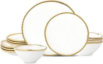 Christian Siriano Akoya 12pc Dinnerware Set