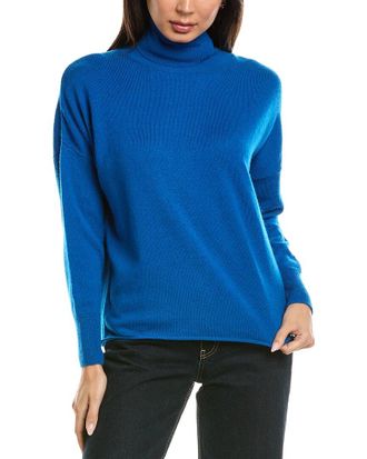 Brodie Textured Roll Neck Wool & Cashmere-Blend Sweater