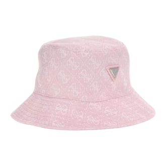 Guess Cappello a secchiello con logo - - Accessories - Donna - Rosa - ONE SIZE