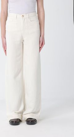 Emporio Armani Pantaloni a gamba larga Emporio Armani in misto lino