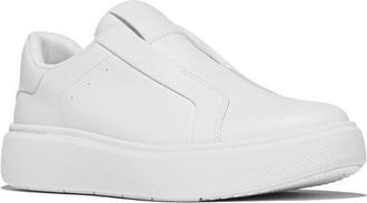 FitFlop RTG Leather Laceless Sneakers in Urban White at Nordstrom, Size 7.5