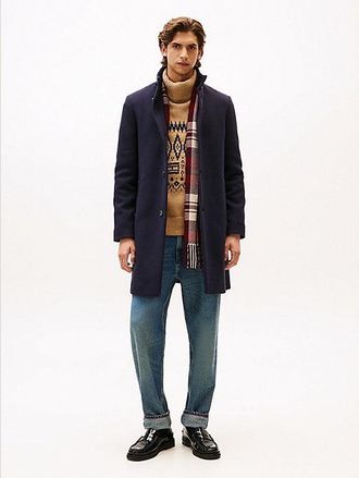 Tommy Hilfiger Smart Casual Wool Blend Coat