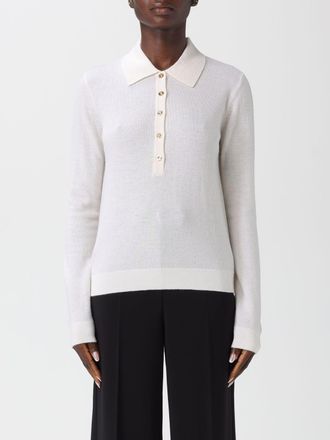 Elisabetta Franchi Polo Shirt ELISABETTA FRANCHI Woman color Milk