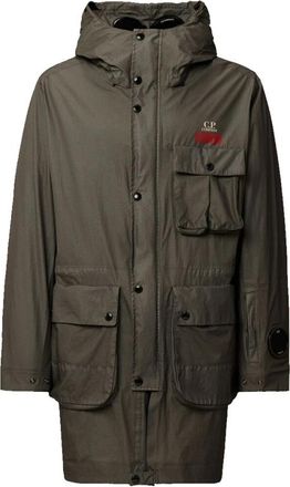 C.P. Company G-Type Long Mille Jacket - Heren - Parka Jassen - Grijs - S - Jassen