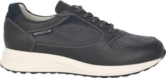 Mephisto Grijze Heren Sneaker Collectie - Heren - Sneakers - Grijs - 40 EU - Schoenen