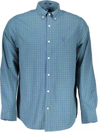 GANT Hombre, Camisas, Azul, Talla: S