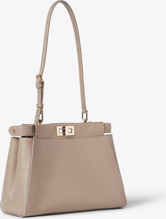 Fendi H26 Top Handle Bag - Beige