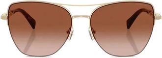 Michael Kors Mk 1163 101413 Zonnebril - Dames - Zonnebrillen - Geel - 57 MM - Accessoires