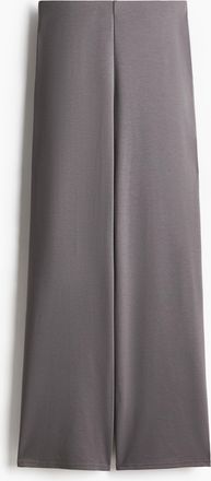 H&M Weite Jerseyhose - Grau