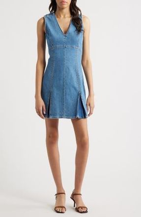 Rails Serra Pleated Denim Minidress in Bristol at Nordstrom Rack, Size Medium