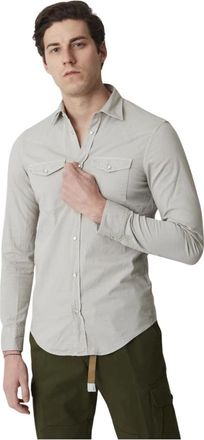 Dondup Stijlvolle Shirt voor Mannen en Vrouwen - Heren - Casual Overhemden - Beige - 2XL - Overhemden