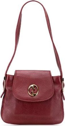 Gucci Pre-owned 1973 Schoudertas - Dames - Vintage Schoudertas - Rood - ONE Size - Leer - Vintage