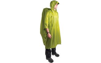 Sea To Summit Regenponcho SEA TO SUMMIT, gr&uuml;n (limettengr&uuml;n), Obermaterial: 100% Nylon, Jacken Regenponcho
