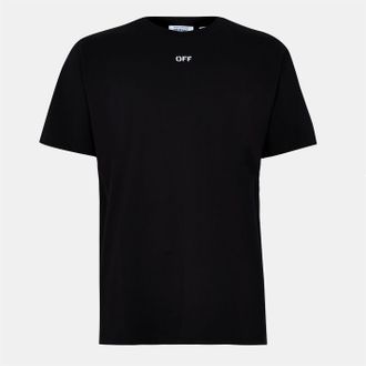 Off-white Mens Off White Arrow Slim T in Black-White - Size X-Large