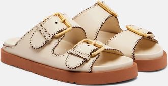 Zimmermann Sandali Goldie in pelle