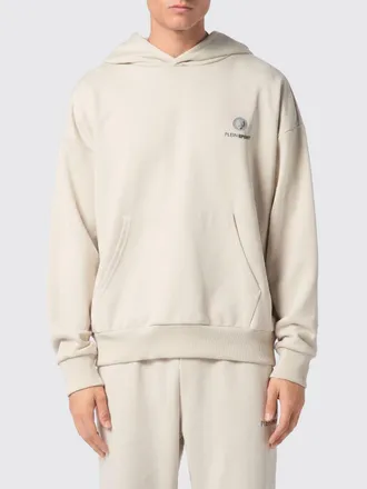 Plein Sport Cotton Hooded Sweatshirt with Logo